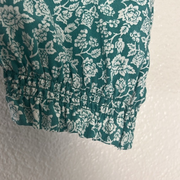 GAP KIDS  DRESS  SIZE XXL COLOR GREEN AND WHITE - Picture 8 of 10